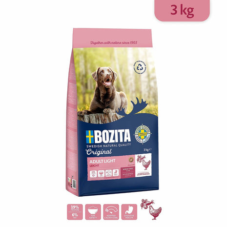 Bozita Foder Bozita Original Adult Light Kyckling 3 Kg