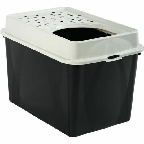 Rotho My Pet Kattlåda Rotho My Pet Berty 57 X 40 X 33 Cm Vit/Svart
