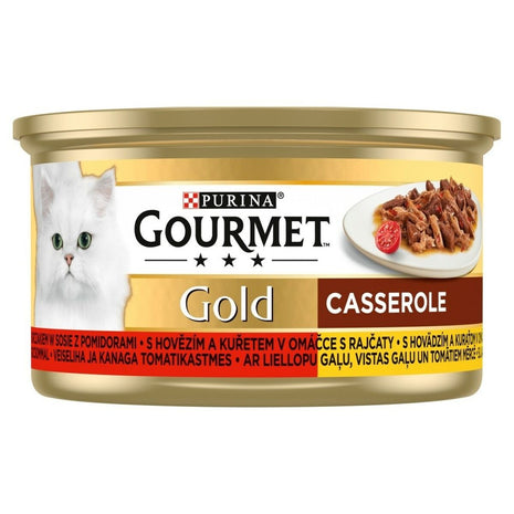 Purina Kattmat Purina Gourmet Gold Kyckling Kalvkött 85 G