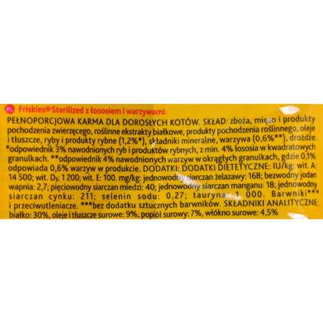 Purina Kattmat Purina Friskies Sterilized Vuxen 1,5 Kg