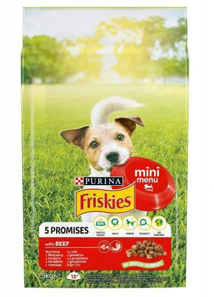 Purina Foder Purina Friskies Mini Menu Vuxen Kalvkött 1,5 Kg