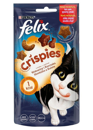 Purina Kattmat Purina Felix Crispies Kyckling Kalvkött 45 G