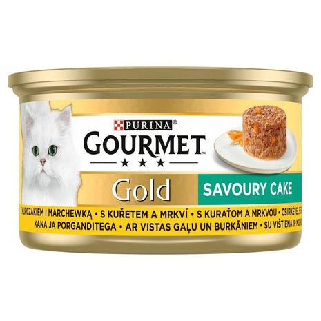 Purina Kattmat Purina Gourmet Gold Kyckling Morot 85 G