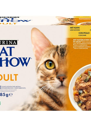 Purina Kattmat Purina Cat Chow Kyckling Zucchini 10 X 85 G