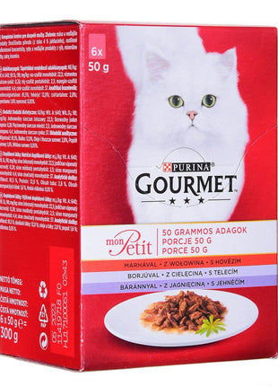 Purina Kattmat Purina Gourmet Lax Tonfisk 6 X 50 G
