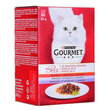 Purina Kattmat Purina Gourmet Lax Tonfisk 6 X 50 G