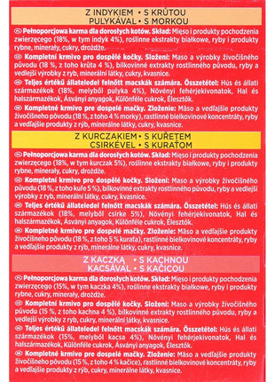 Purina Kattmat Purina Gourmet Kyckling Kalkon Anka 6 X 50 G