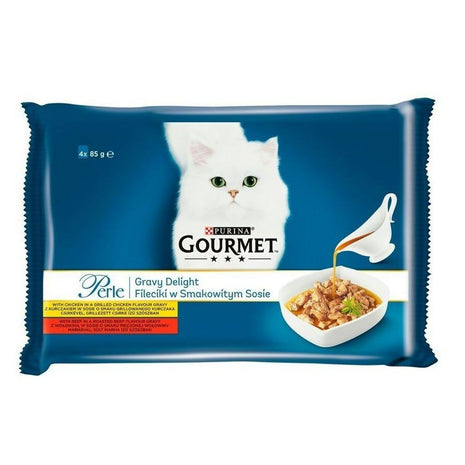 Purina Kattmat Purina Grmt Perle Kyckling Kalvkött 4 X 85 G