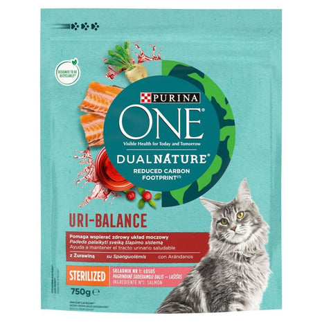 Purina Kattmat Purina Dual Nature Uri-Balance Sterilized Vuxen Lax 750 G