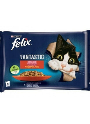 Purina Kattmat Purina Fantastic Kyckling Kalvkött 340 G