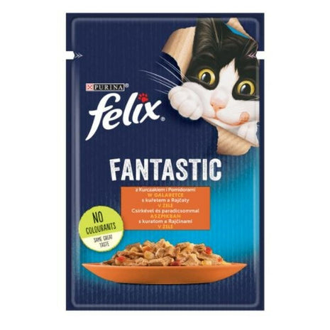 Purina Kattmat Purina Fanstastic Kyckling Tomat 85 G