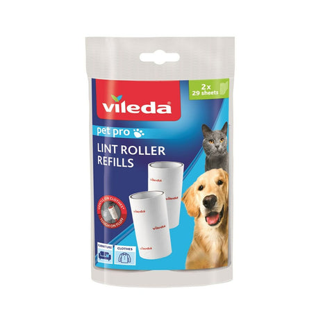 Vileda Reservpatroner Vileda 173392 Hårborttagare 2 Antal