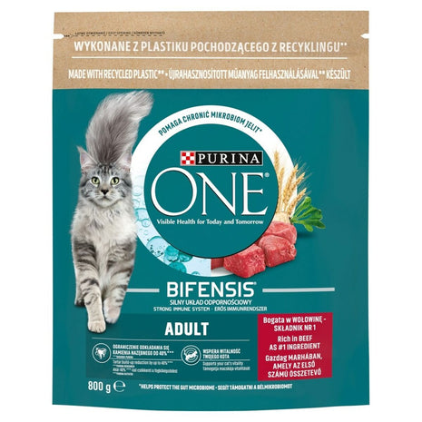 Purina Kattmat Purina One Bifensis Adult Vuxen Kalvkött 800 G
