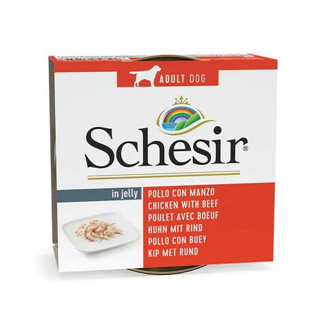 Agras Pet Foods Våt Mat Agras Pet Foods Schesir In Jelly Chicken With Beef Kyckling 150 G