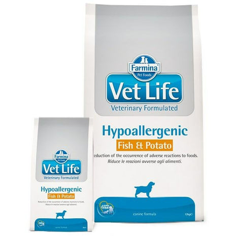 Farmina Foder Farmina Vet Life Hypoallergenic Fish & Potato Vuxen Fisk 12 Kg