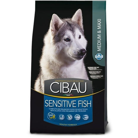 Farmina Foder Farmina Sensitive Fish Medium/Maxi Vuxen Fisk Lamm 14 Kg 12 Kg