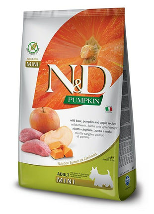 Farmina Foder Farmina N&D Vuxen Äpple Kalvkött Pumpa Vildsvin 800 G
