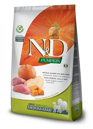Farmina Foder Farmina Pnd120753S Vuxen Äpple Kalvkött Pumpa Vildsvin 12 Kg