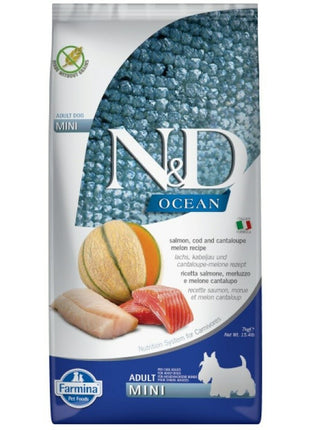 Farmina Foder Farmina N&D Vuxen Melon Lax Fisk Torsk 7 Kg