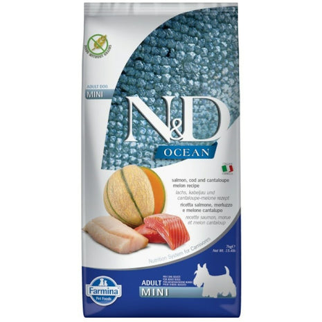 Farmina Foder Farmina N&D Vuxen Melon Lax Fisk Torsk 7 Kg
