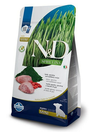 Farmina Foder Farmina N&D Barn/Junior Lamm 2 Kg Spirulina