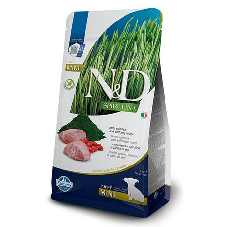 Farmina Foder Farmina N&D Barn/Junior Lamm 2 Kg Spirulina