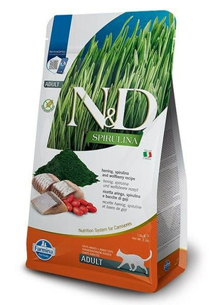 Farmina Kattmat Farmina N&D Spirulina Herring Kattmynta Vuxen 1,5 Kg