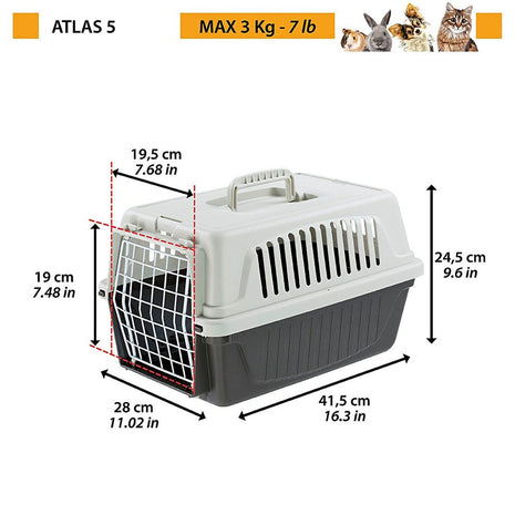 Transporter Ferplast Atlas 5 Beige Plast
