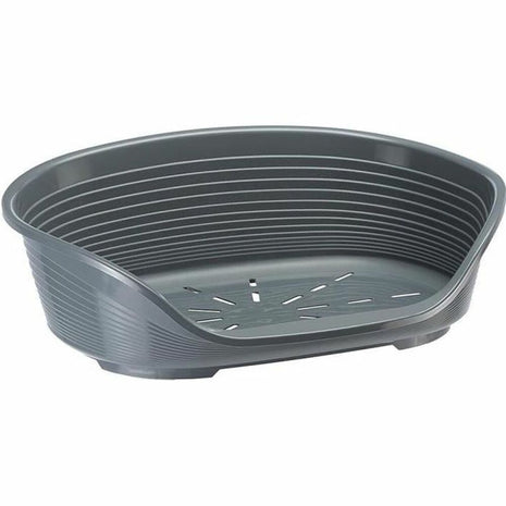 Säng För Husdjur Ferplast Siesta Deluxe 8 Mörkgrå 82 X 59,5 X 25 Cm