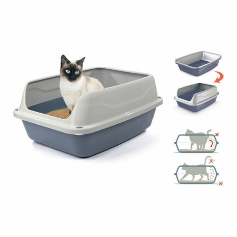 Georplast Kattlåda Georplast Sonic Plast 44,5 X 34 X 18,5 Cm (7 Antal)