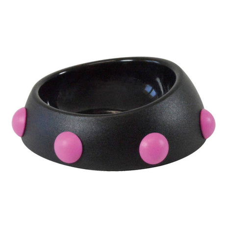 Cat Feeder United Pets Boss Svart/Rosa (Ø 15,2 X 5,4 Cm)