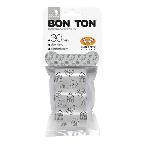 Spypåsar United Pets Bon Ton Nano Hund Vit (3 X 10 Uds)