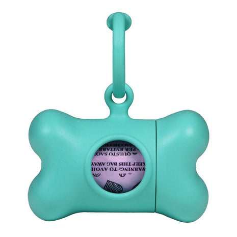 United Pets Hållare För Bajspåsar United Pets Bon Ton Nano Classic Hund Aquamarine Återvunnen Plast (6 X 3 X 4 Cm)