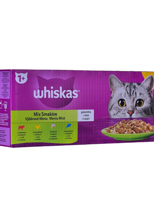 Whiskas Kattmat Whiskas Mix Favourites In Jelly Kyckling Lax Tonfisk Kalvkött 40 X 85 G