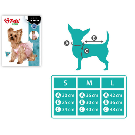 Bigbuy Pets Hundkostym Storlek M Balettdansare