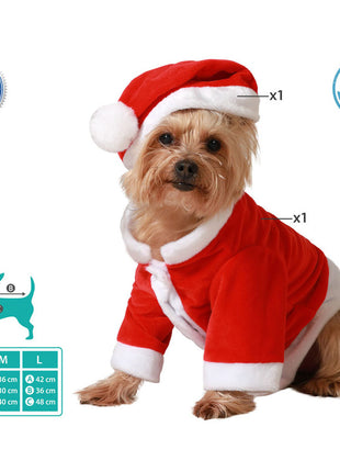 Bigbuy Carnival Hundkostym Tomte