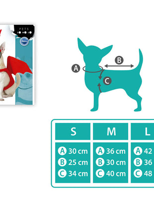 Bigbuy Pets Hundkostym Demon Storlek L