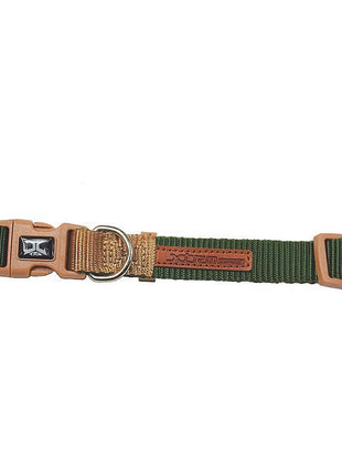 Nayeco Hundhalsband Nayeco 48-66 X 2,5 Cm Beige Grön