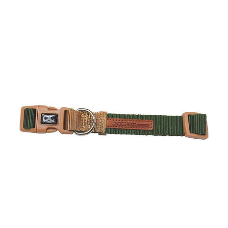 Nayeco Hundhalsband Nayeco 48-66 X 2,5 Cm Beige Grön