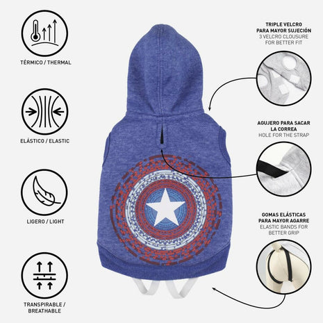 Marvel Hundtröja Marvel Xxs Blå