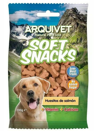 Arquivet Hundgodis Arquivet Soft Snacks Salmon Fisk 100 G