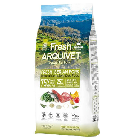 Arquivet Foder Arquivet Fresh Iberian Pork And Fish Gris 10 Kg