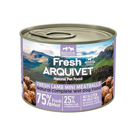 Arquivet Våt Mat Arquivet Fresh Lamb Mini Meatballs 200 G