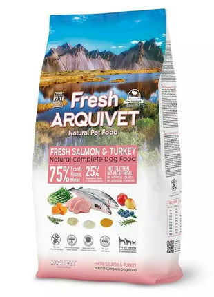 Arquivet Foder Arquivet Salmon Fresco Con Pavo Lax 10 Kg