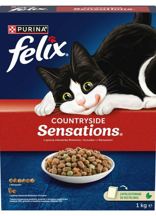 Purina Kattmat Purina Felix Countryside Sensations Nötkött 1 Kg