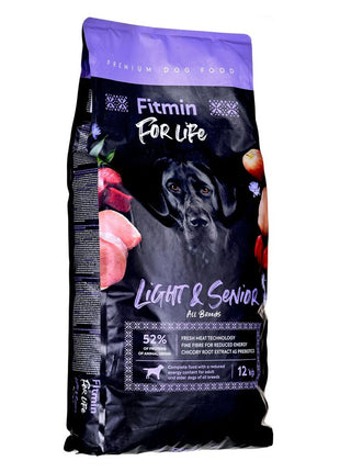 Fitmin Foder Fitmin Light & Senior Vuxen Kalvkött Fåglar Gris 12 Kg