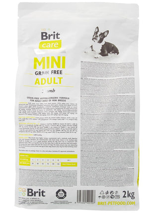 Brit Foder Brit Vuxen Lamm 2 Kg