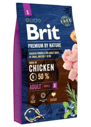 Brit Foder Brit Premium By Nature Adult Vuxen Äpple Kyckling Majs 8 Kg
