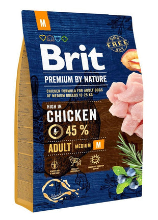 Brit Foder Brit Premium By Nature Adult Vuxen Kyckling 8 Kg