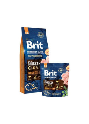 Brit Foder Brit Premium By Nature Senior S+M Senior Kyckling 8 Kg